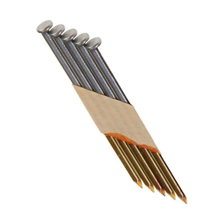 Grip-Rite Collated Framing Nail, Steel, Bright Finish, 12 ga GRP12ZH1